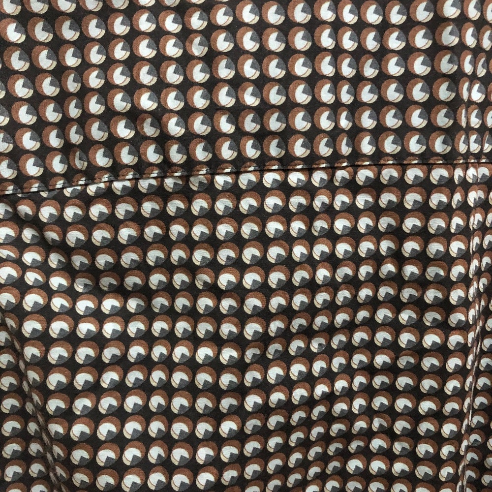 Le 31 Men’s unique geometric button shirt neck 14.5/37